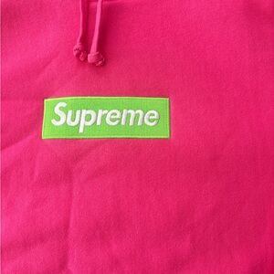 Supreme Pink Sweatshirt Hoodie